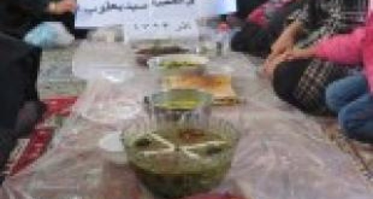 برگزاری جشنواره غذایی در روستای قمشه سید یعقوب ماهیدشت 