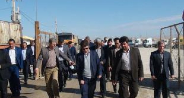 رئیس اداره امور مرزهای رسمی وزارت کشور به استان کرمانشاه سفر کرد 