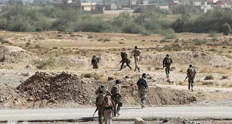 هلاکت ۴ داعشی در جریان عملیات حشد شعبی عراق در جنوب «آمرلی»
