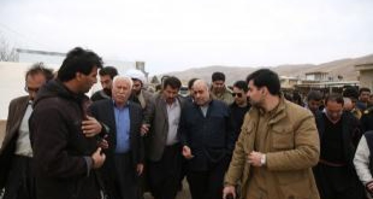 بازدید استاندار کرمانشاه از روند بازسازی روستاهای گیلانغرب 