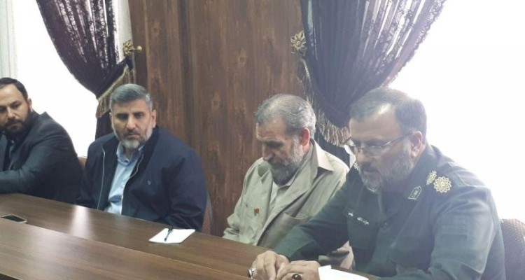 جلسه هماهنگی هیئت رزمندگان شهرستان صحنه برگزار شد