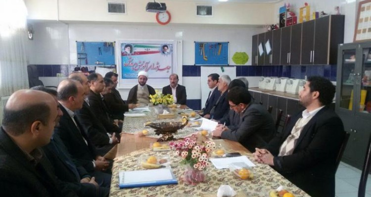 جلسه شورای آموزش و‌پرورش شهرستان صحنه برگزار شد
