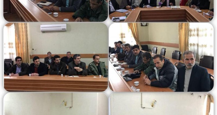  جلسه شورای اداری شهرستان صحنه برگزار شد