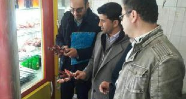 بازرسی کارشناسان دامپزشکی از کبابی‌ها و رستوران‌های شهر جوانرود 