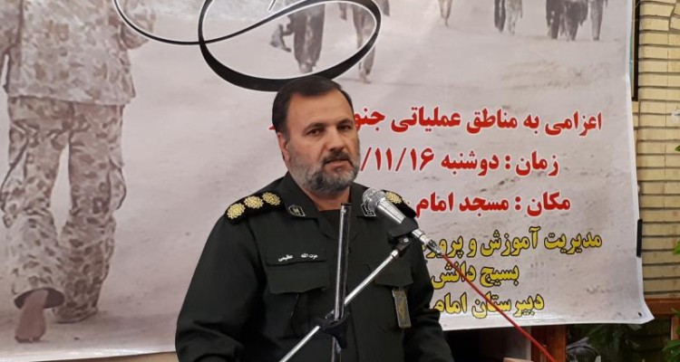260 نفر از بسیجیان ناحیه صحنه به اردوی راهیان نور اعزام شدند 