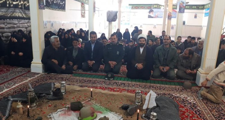 یادواره شهدای پایگاهی روستای علی گرزان علیا در صحنه برگزار شد
