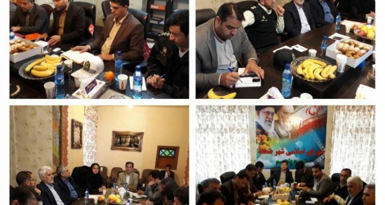 جلسه تعیین تکلیف ترمینال و ساماندهی مسافرکش های برون شهری صحنه انجام شد 