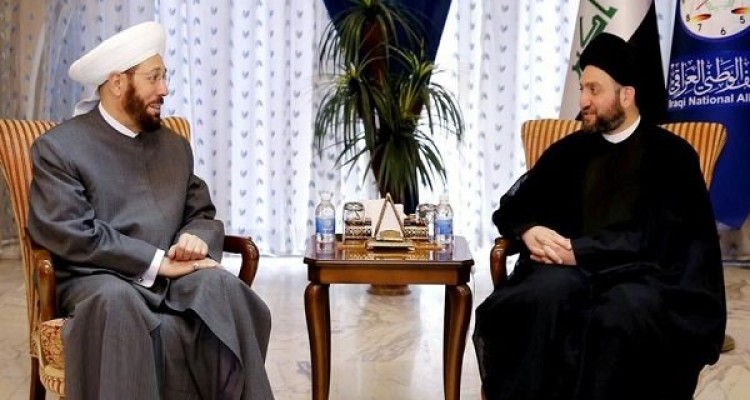مفتی سوریه در عراق با «عمار حکیم» دیدار کرد