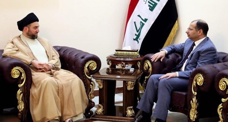 دیدار «سید عمار حکیم» با «سلیم الجبوری» در بغداد
