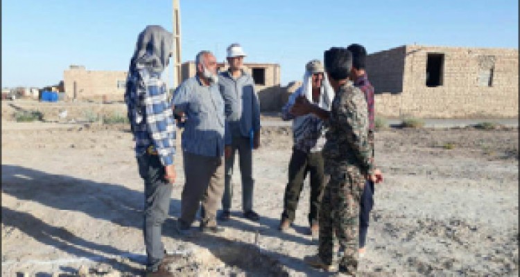 تلاش جهادگران عرصه عشق در نقاط زلزله‌زده استان کرمانشاه 
