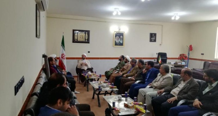 مربیان صالحین سپاه ناحیه صحنه با امام جمعه این شهرستان دیدار کردند