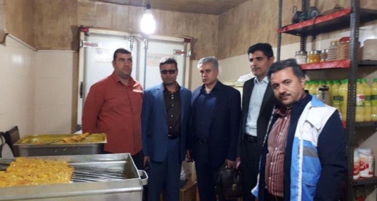   کلیه جایگاه های پخش سوخت و غذا خوریهای درونشهری و برونشهری صحنه بازدید شدند