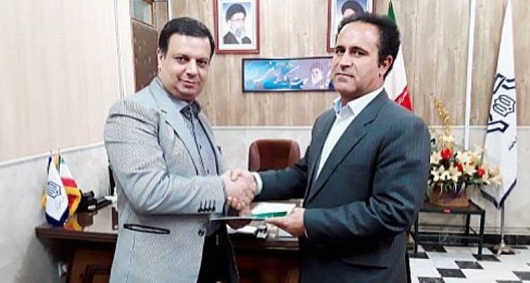 تفاهم نامه ساخت یک واحد آموزشی در روستای چراغ آباد شهرستان صحنه  انجام شد
