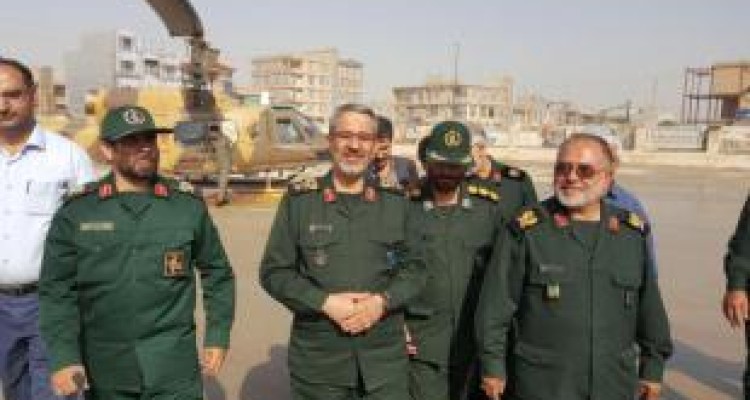 رئیس سازمان بسیج مستضعفین وارد کرمانشاه شد 