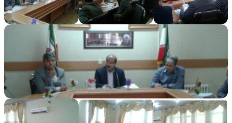 جلسه کارگروه اشتغال و سرمایه گذاری شهرستان صحنه برگزار شد