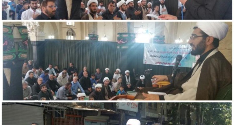  مراسم  شهادت امام صادق (ع) درشهرستان صحنه برگزار شد 