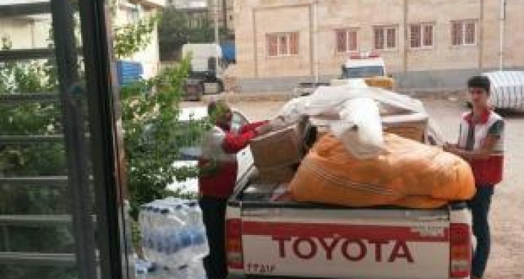 ارسال کمک‌های امدادی به روستای زلزله‌زده زاغه در دالاهو 