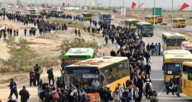 آمادگی ناوگان حمل و نقل عمومی کرمانشاه برای تردد زوار اربعین 