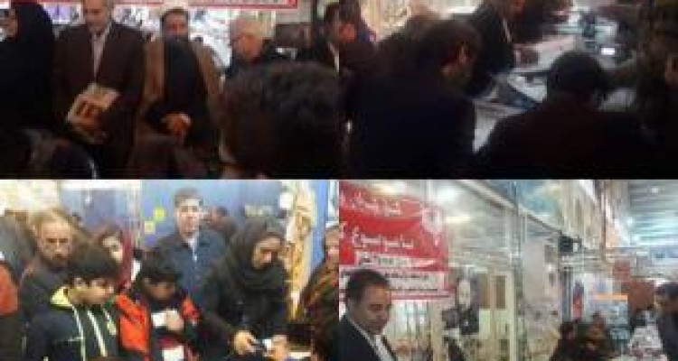 برگزاری کارگاه زنده نویسی خوشنویسی توسط هنرمندان اسلام آبادغرب+ تصاویر 