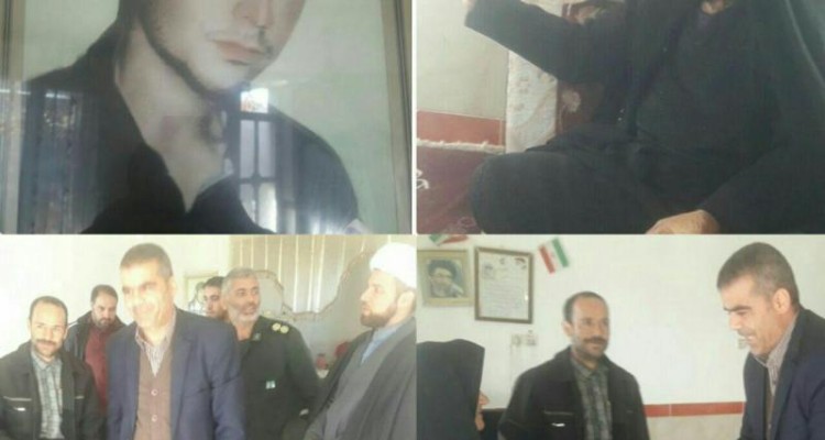 مراسم دیدار و سرکشی از خانواده معظم شهید یداله خوشخبر انجام شد
