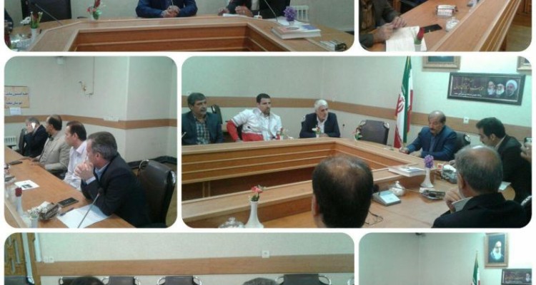 دومین جلسه  کمیته مناسب سازی معابر شهر صحنه برگزار شد