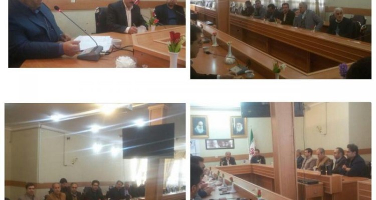 جلسه شوراي آموزش و پرورش شهرستان صحنه برگزار شد