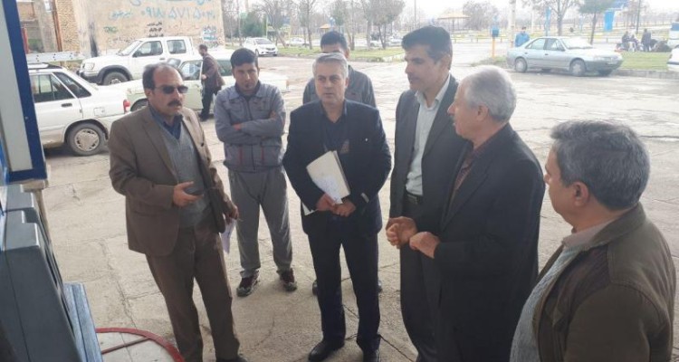  جایگاه های پمپ بنزین شهرستان صحنه مورد سنجش قرار گرفتند