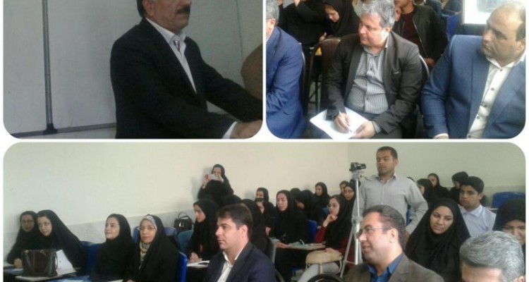 جلسه پرسش و پاسخ دانشجویان با حضور فرماندار شهرستان صحنه برگزارشد