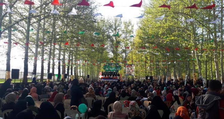 جشن بزرگ نیمه شعبان در صحنه برگزار شد
