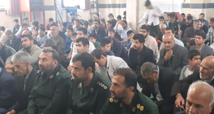 نماز عبادی سیاسی جمعه شهرستان صحنه برگزار شد