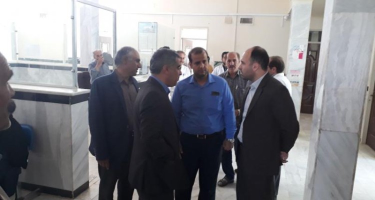 بازدید از مرکز بهداشتی درمانی میانراهان شهرستان صحنه انجام شد