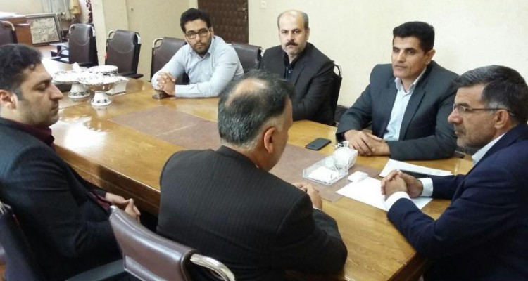 مراسم تودیع و معارفه  رئیس اداره صنعت، معدن و تجارت شهرستان صحنه برگزار شد