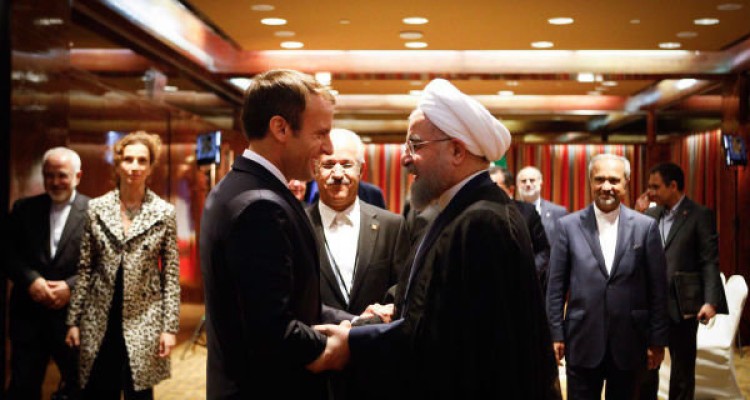روحانی دعوت ماکرون برای دیدار با ترامپ را نپذیرفت