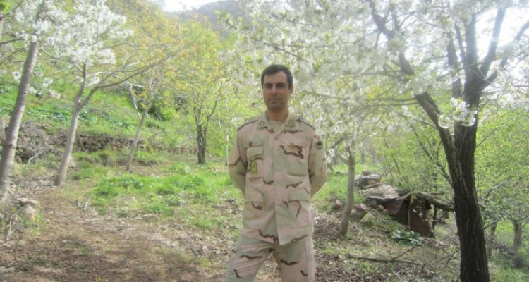 نگاهی به زندگی مرزبان شهید فریبرز سهیلی اهل شهرستان صحنه