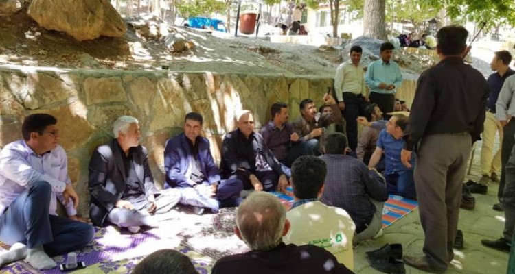 مراسم گرامیداشت روز بهورز در شهرستان صحنه برگزار شد + تصویر