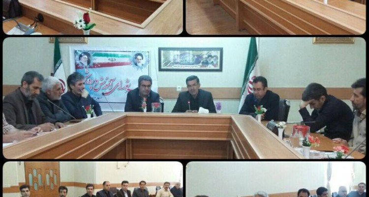 ششمین جلسه شورای آموزش و پرورش شهرستان صحنه برگزار شد