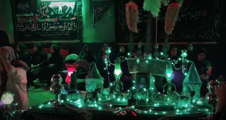  شام غریبان حسینی در کرمانشاه برگزار شد