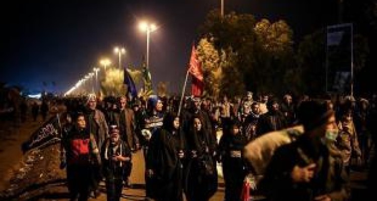 تامین برق و روشنایی مسیر زائران اربعین در مرز خسروی 