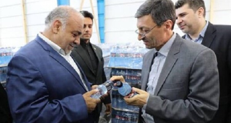 بازدید رئیس بنیاد مستضعفان از کارخانه قوطی‌سازی «زمزم» کرمانشاه 