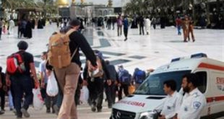 مراجعه ۲۰۰۰ زائر اربعین به پایگاه‌های اورژانس در کرمانشاه 