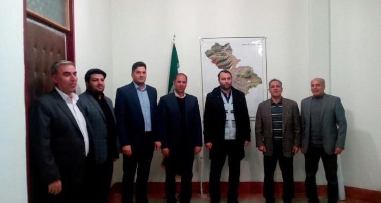 مراسم تودیع و معارفه رئیس اداره ورزش و جوانان شهرستان هرسین برگزار شد