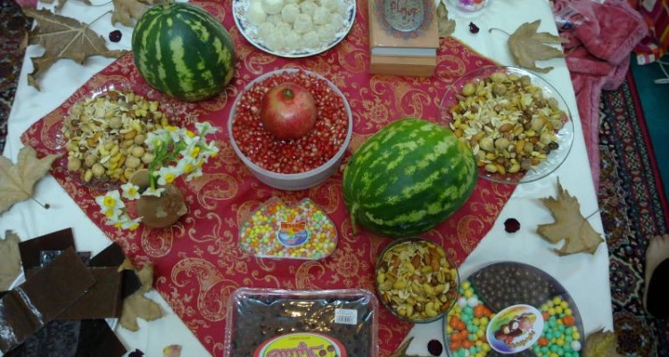 	آیین شب یلدا در شهرستان صحنه 