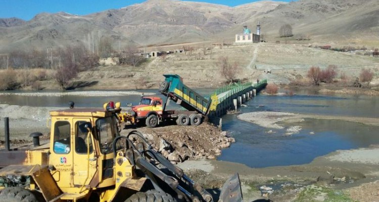چشم انتظاربودن  مردم منطقه گروس شهرستان صحنه برای ساماندهی یک پل 