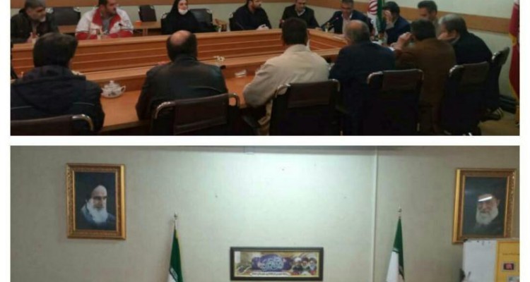 جلسه ستادمدیریت بحران شهرستان صحنه برگزار شد 