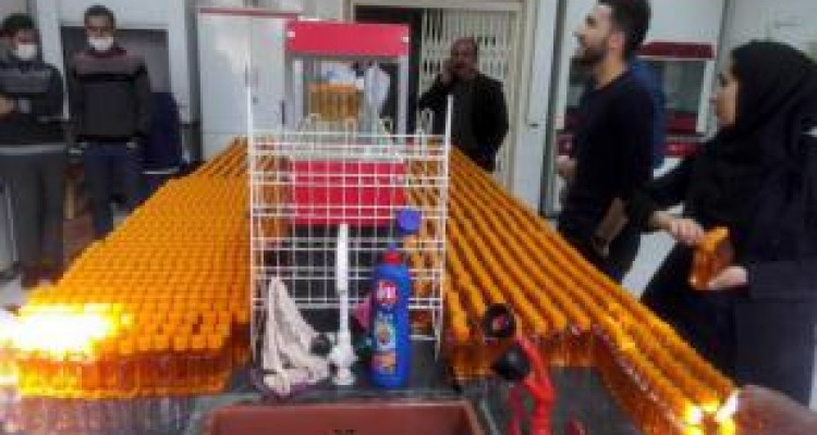 اقدام جهادی داروسازان کرمانشاهی برای تامین اقلام بهداشتی 