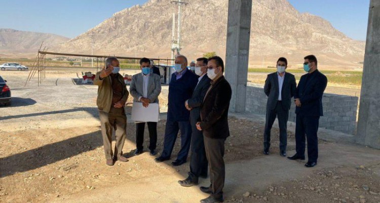  استاندار کرمانشاه از مجتمع خدمات رفاهی درحال ساخت امام رضا(ع) صحنه بازدید کرد