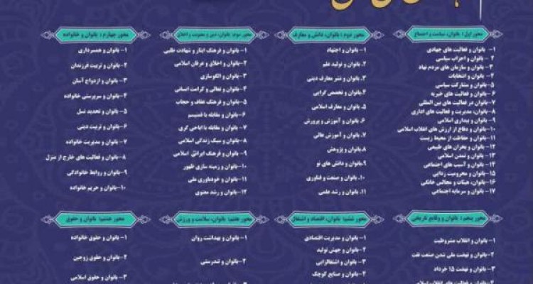 همایش ملی "نقش بانوان در دنیای معاصر " برگزار خواهد شد