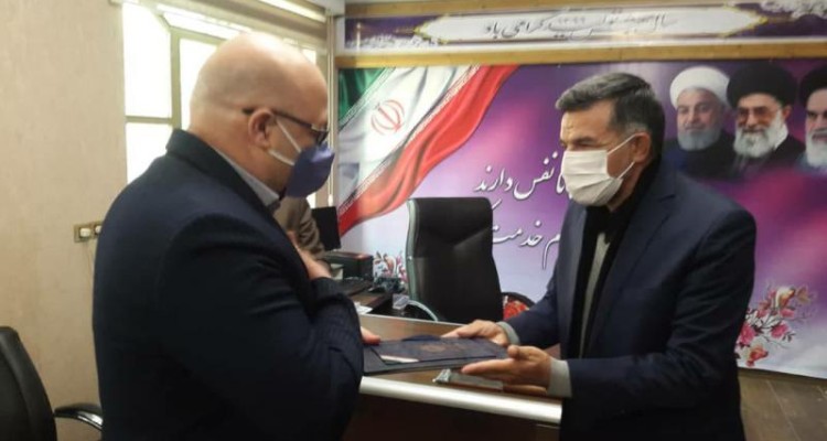 مراسم تودیع و معارفه رئیس تامین اجتماعی شهرستان صحنه برگزار شد