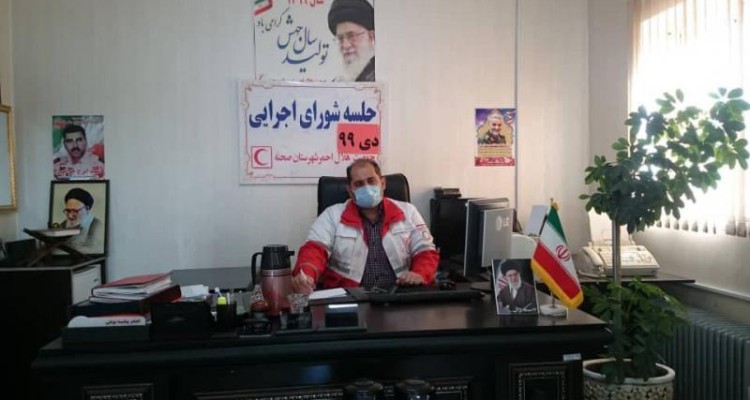 نجات 7 کوهنورد توسط جمعیت هلال احمر شهرستان صحنه