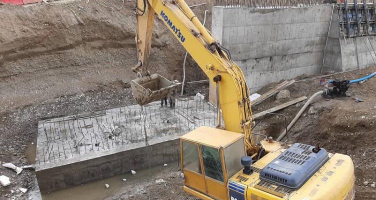  ساخت بزرگترین پل استان کرمانشاه با دهانه 39 متر